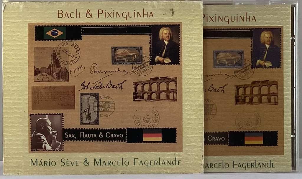 Mário Sève & Marcelo Fagerlande – Bach & Pixinguinha (CD usado